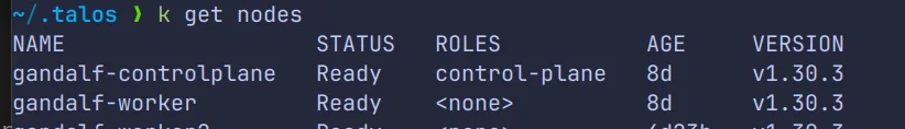 nodes